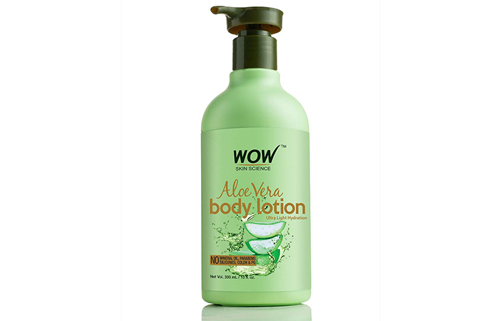 Wao Skin Science Aloe vera Body Lotion