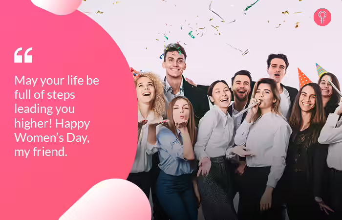 Women&rsquo;s Day wish for colleagues
