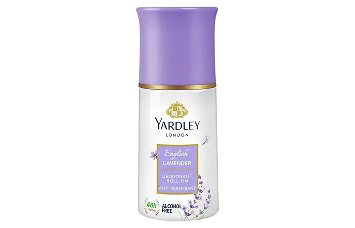 Yardley London English Lavender Deodorant Antiperspirant Roll On