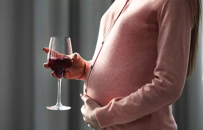 alcohol in pregnancy in hindi