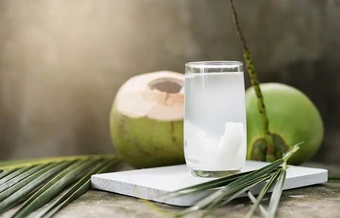 coconut water