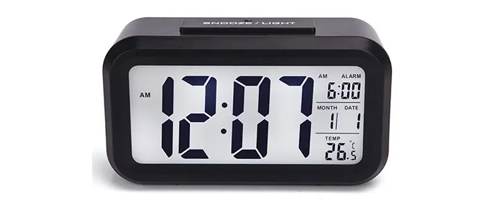 digital table clock