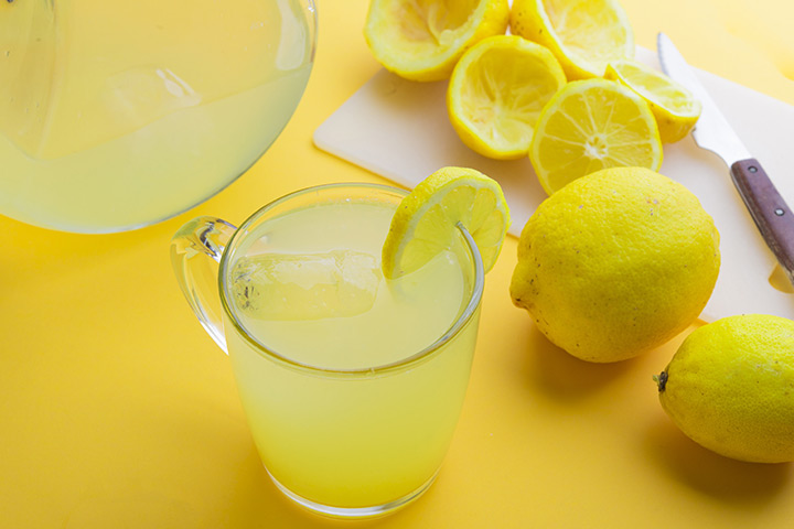 lemon water