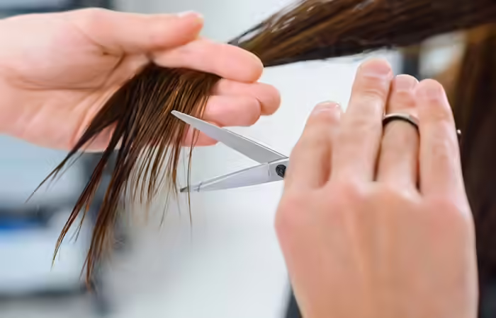 regular hair trim