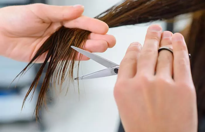 regular hair trim