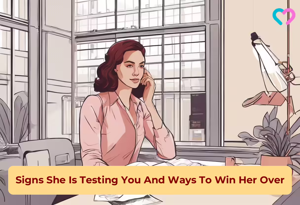signs she is testing you