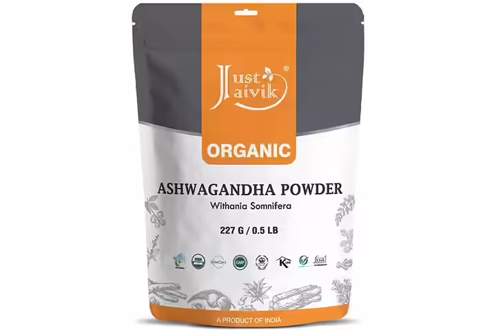 Just Jaivik Organic Ashwagandha Powder