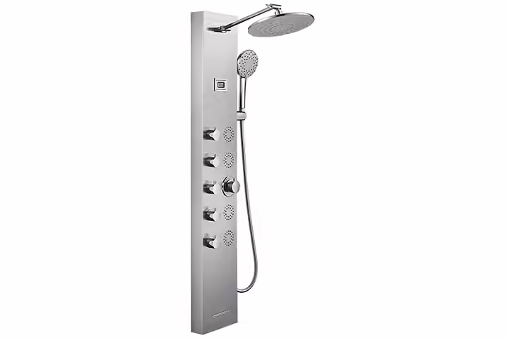 Rovate Rainfall Shower Panel System