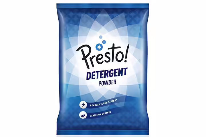 Amazon Brand - Presto! Detergent Powder