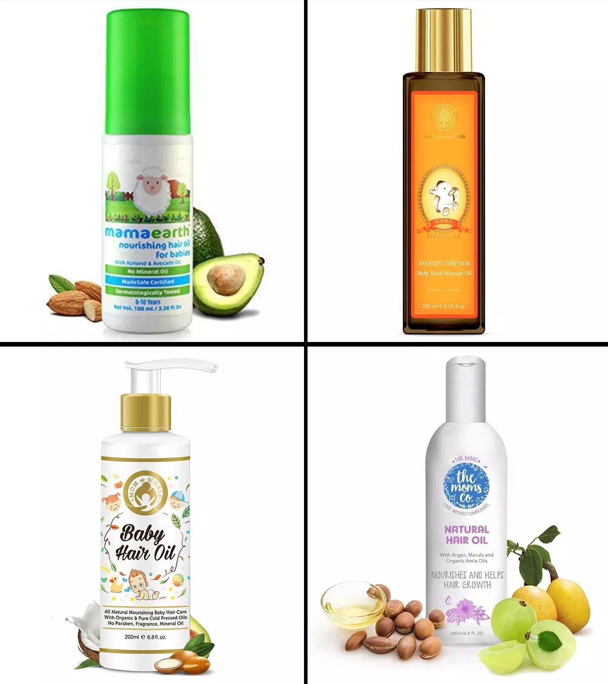 10 Best Baby Hair Oils In India Of 2024