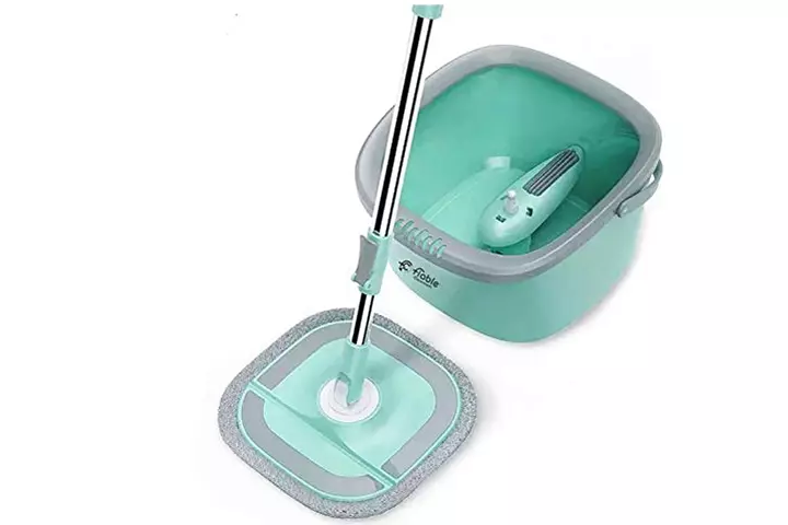 Fiable Cleantech 360° Compact Spin Mop With Bucket