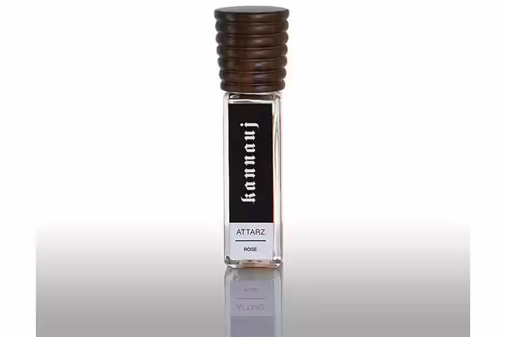Kannauj Attar - Rose Concentrated Floral Non-Alcoholic 9ml Attar