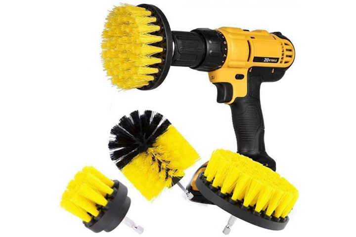 Lumpna 3 Pcs Drill Brush Attachment Kit