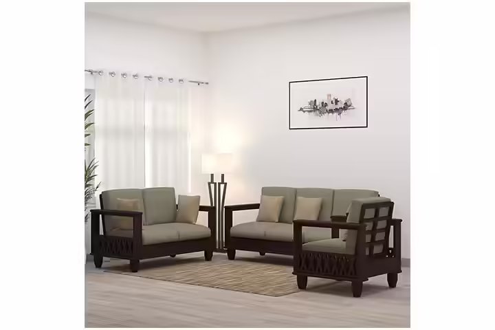 Mamta Decoration Solid Sheesham Wood Sofa