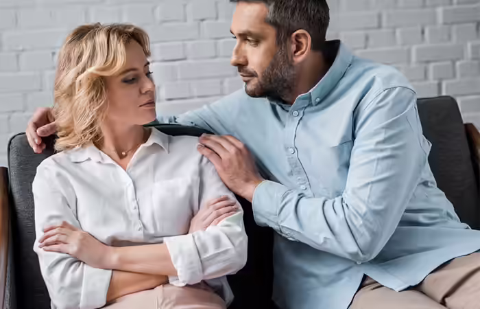 Connect with your partner to express freely