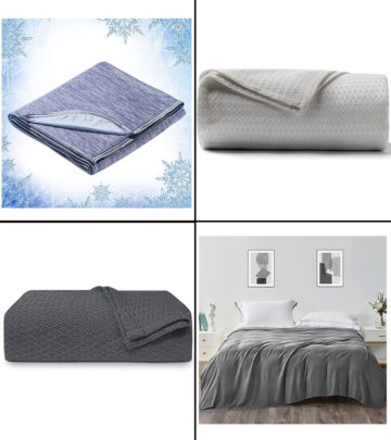 12 Best Cooling Blanket For Night Sweats In 2024, As Per Expert_image