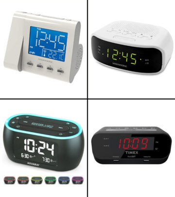 11 Best Dual Alarm Clock Radios With Battery Backup In 2024_image