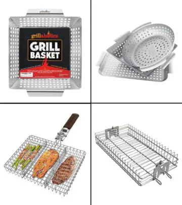 11 Best Grill Baskets For Grilling Foods In Your Backyard In 2024_image