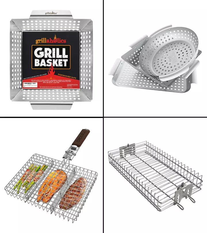 11 Best Grill Baskets For Grilling Foods In Your Backyard In 2025