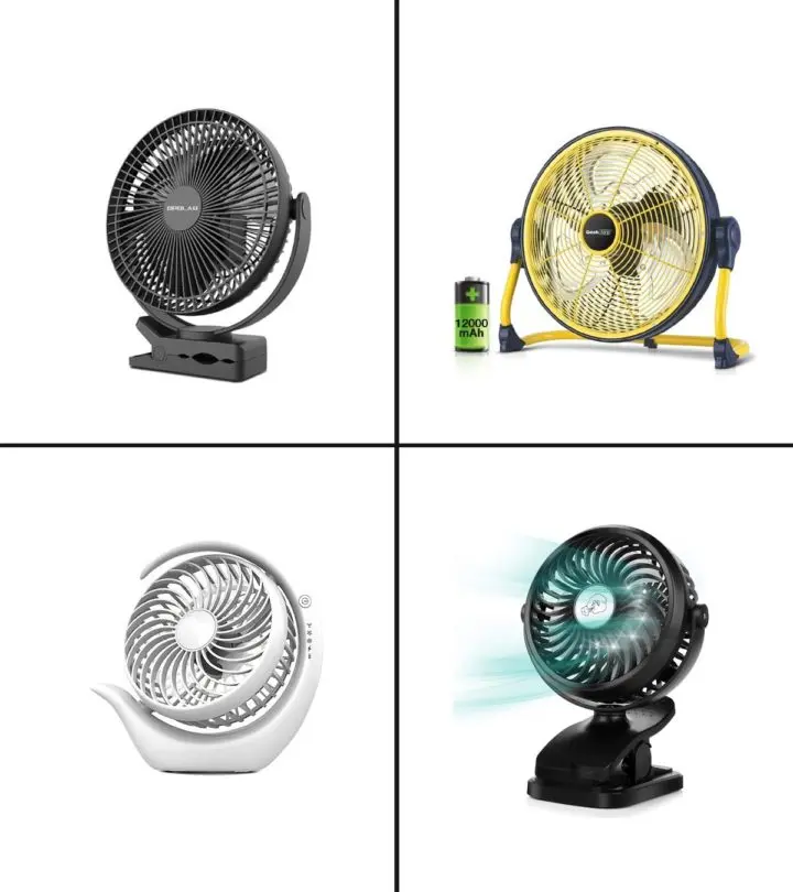 11 Best Portable Rechargeable Fans In 2024_image