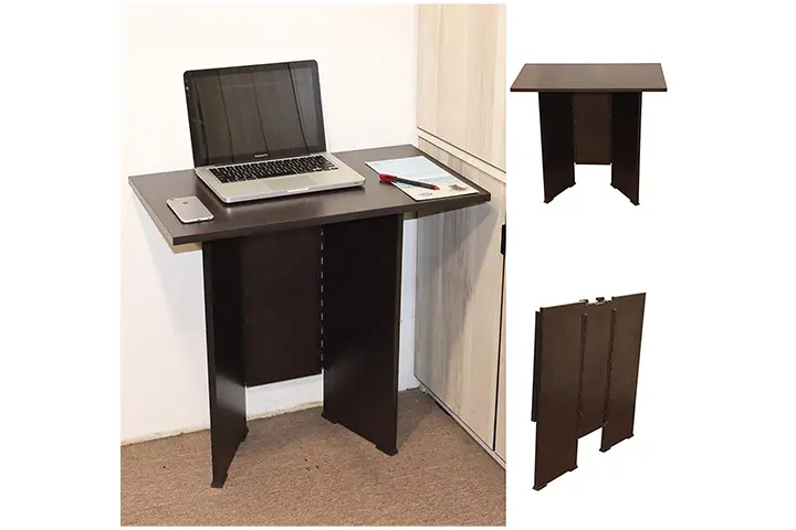 Spacecrafts Work from Home Folding Computer Table