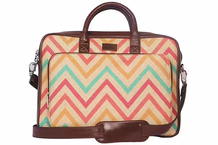 Zouk Women&rsquo;s Vegan Leather Handmade Bag For Laptop