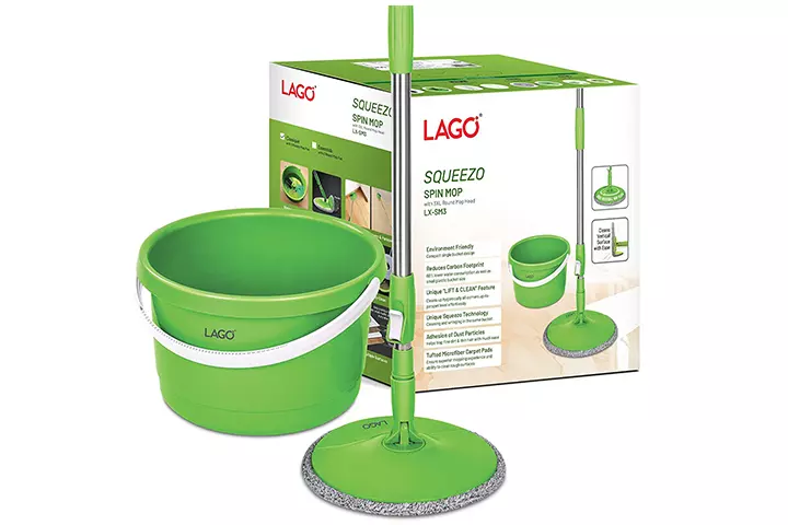 Lago Squeezo Spin Mop