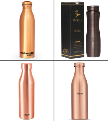 13 Best Copper Water Bottles In India For 2024_image