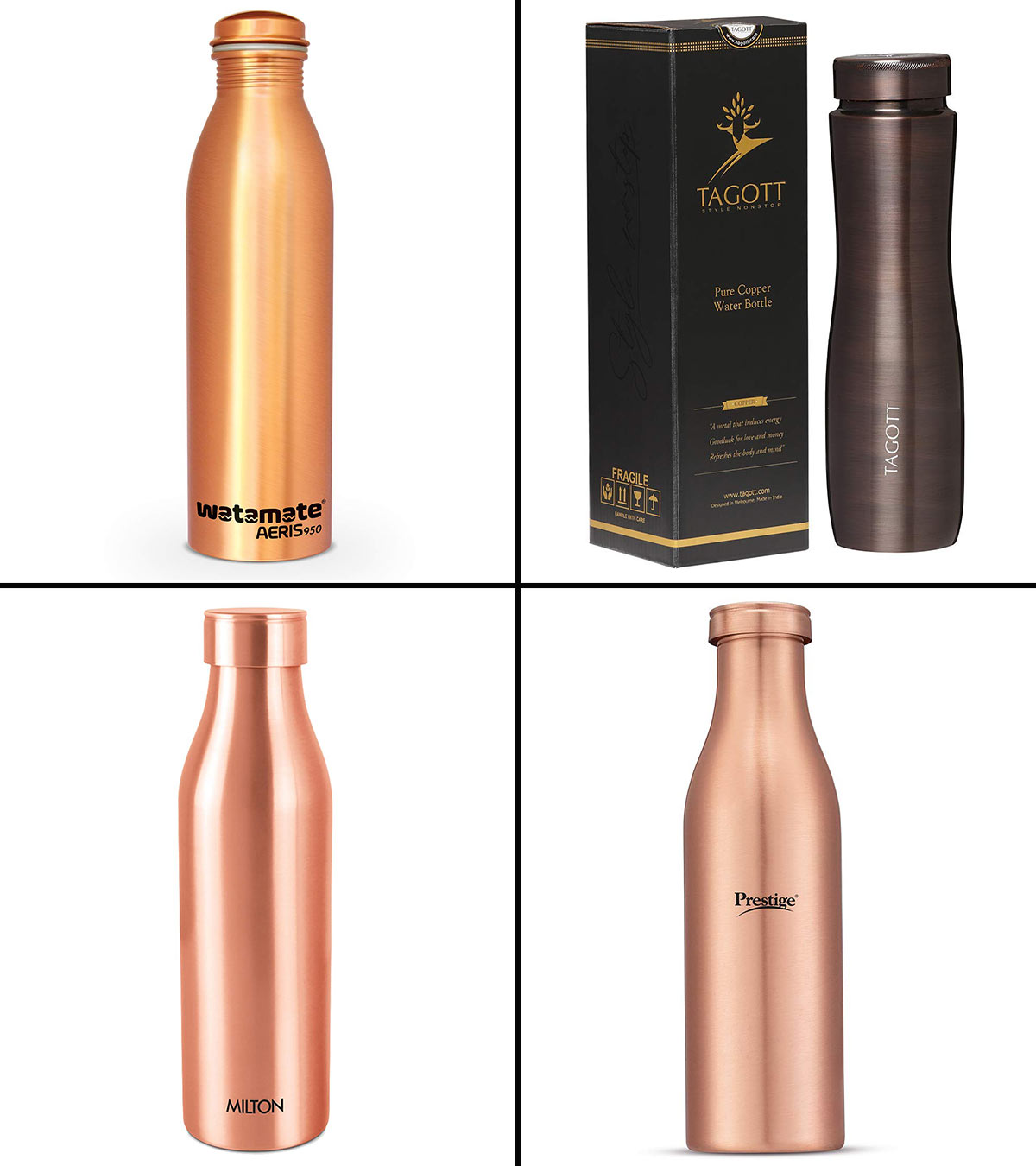 13 Best Copper Water Bottles In India For 2024