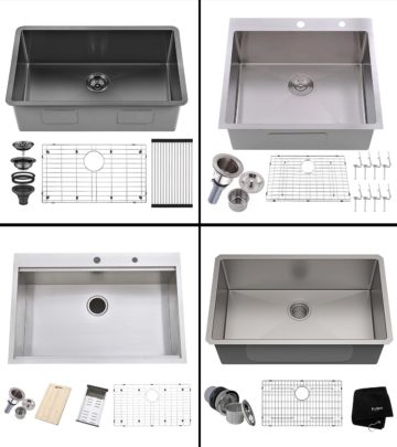 14 Best Kitchen Sinks In 2025, As Per An Interior Designer