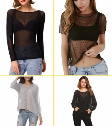 13 Best Sheer Tops For Women In 2024, Reviewed By Expert_image