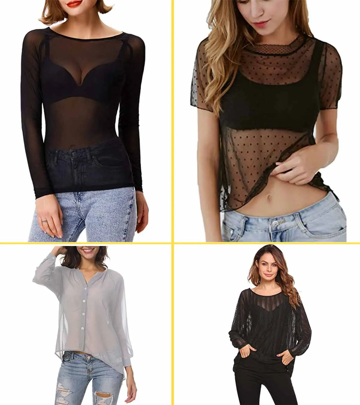 13 Best Sheer Tops For Women In 2024, Reviewed By Expert