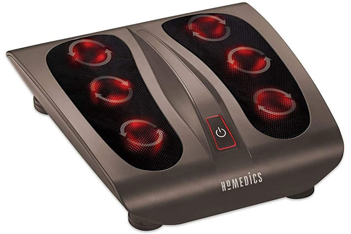 Homedics Triple Action Shiatsu Foot Massager With Heat