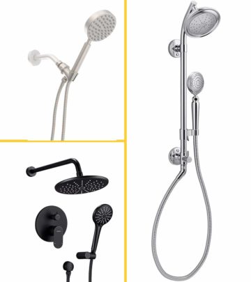 15 Best Handheld Shower Heads Of 2024_image