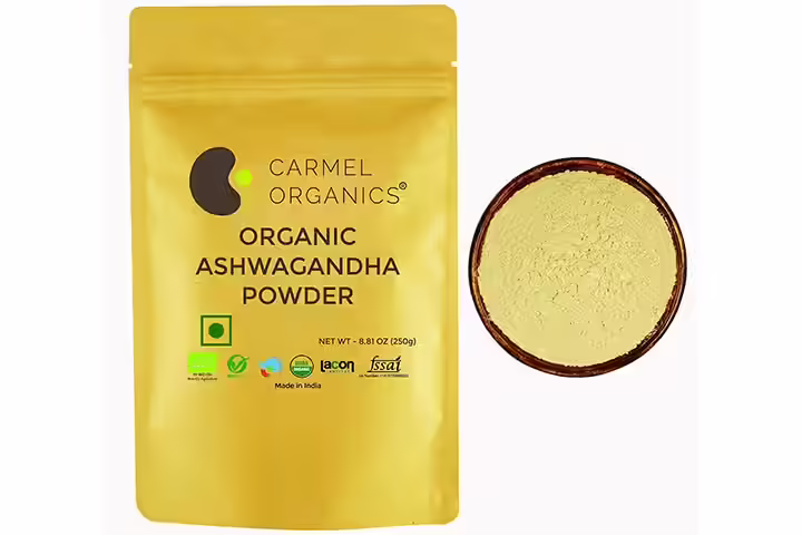 Carmel Organics Organic Ashwagandha Powder
