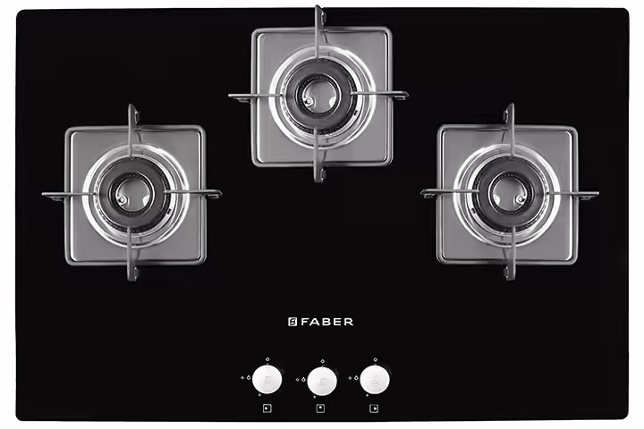 Faber Hob Top with Black Glass