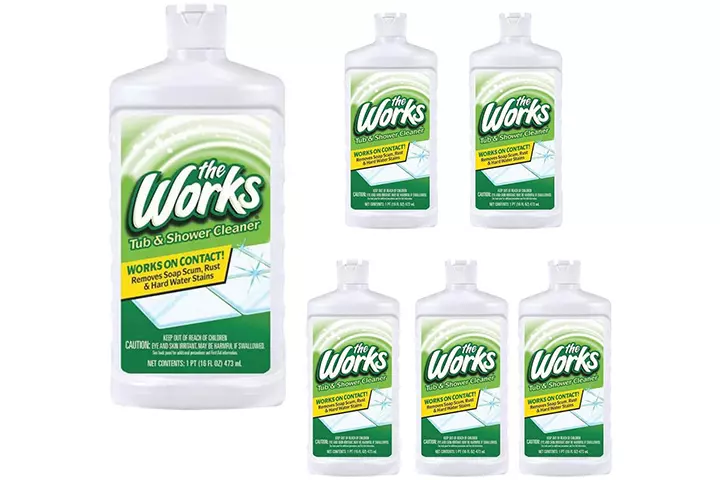 The Works Tubs & Shower Cleaner For Soap Scum