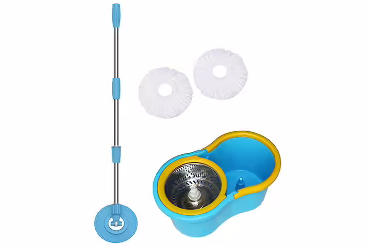 Eco Alpine 360&deg; Magic Spin Mop With Bucket