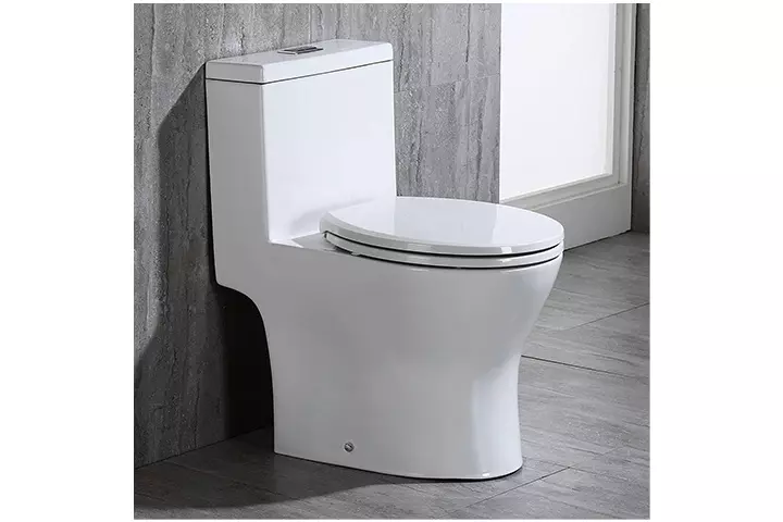 Woodbridge Short Compact Dual Flush Toilet