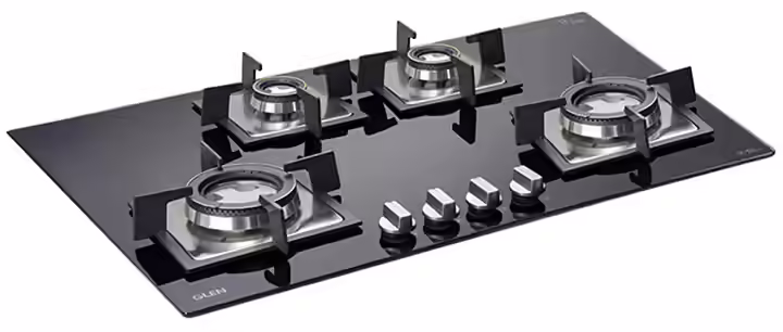 Glen 1074 SQ Burner With Glass Top