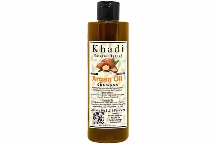 Khadi Natural Herbal Moroccan Argan Hair Shampoo