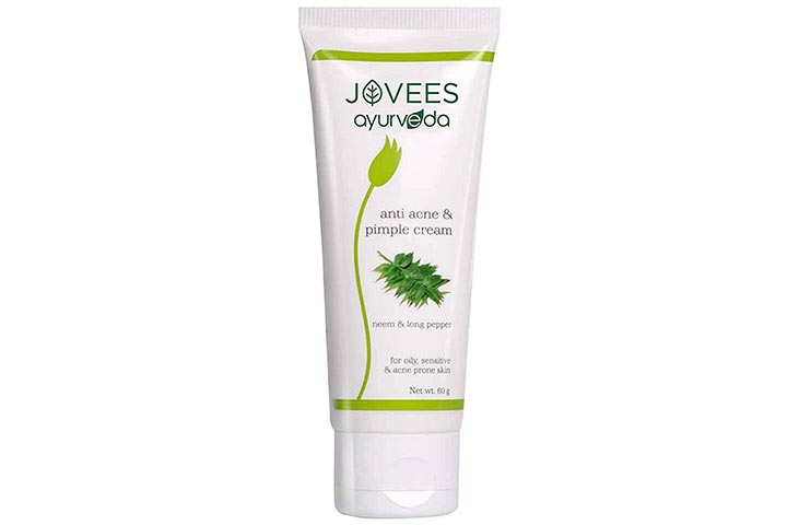 medicine for pimples - Jovees Ayurveda Neem & Long Pepper Anti Acne And Pimple Cream