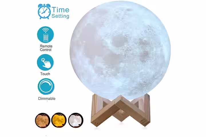 AED Moon Lamp