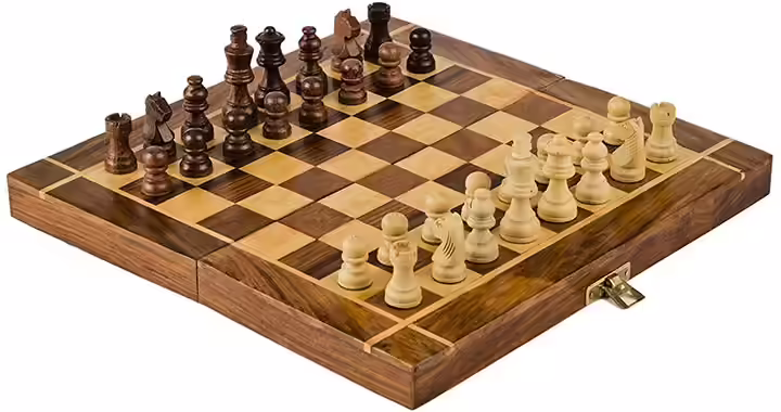Ada Handicraft Professional Tournament Wooden Chess Board