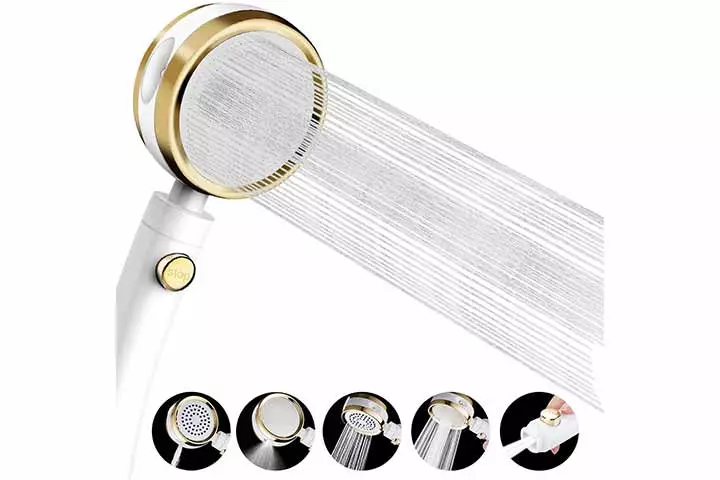 Adkwse High-Pressure Shower Head 