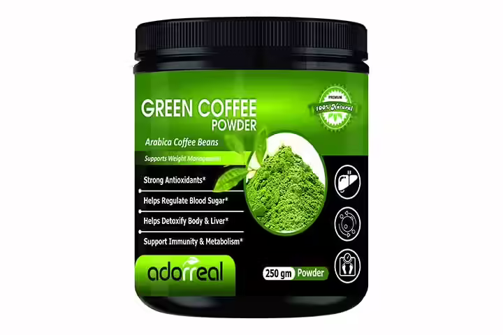 Adorreal Arabica Green Coffee Bean Powder