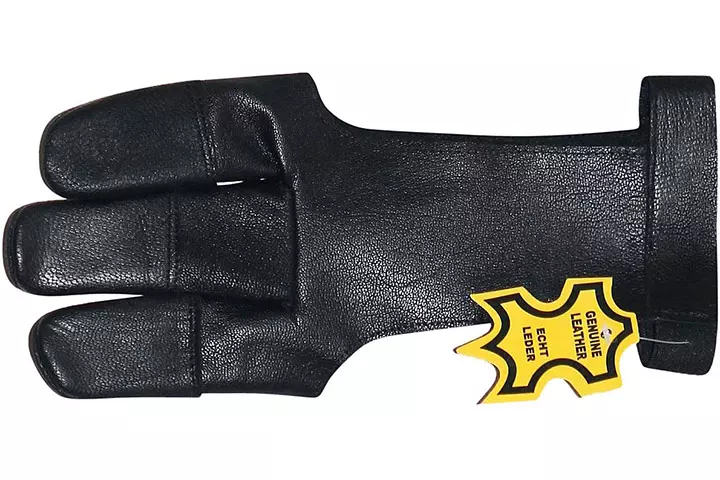 Allness Gloves Genuine Leather Archery Glove 