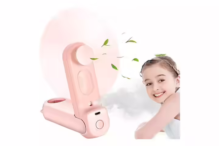 Alpharan Handheld Misting Fan