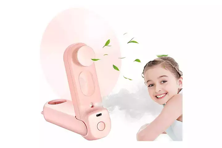 Alpharan Handheld Misting Fan