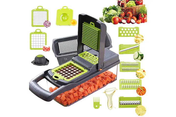 Alrens Vegetable Chopper and Mandoline Slicer